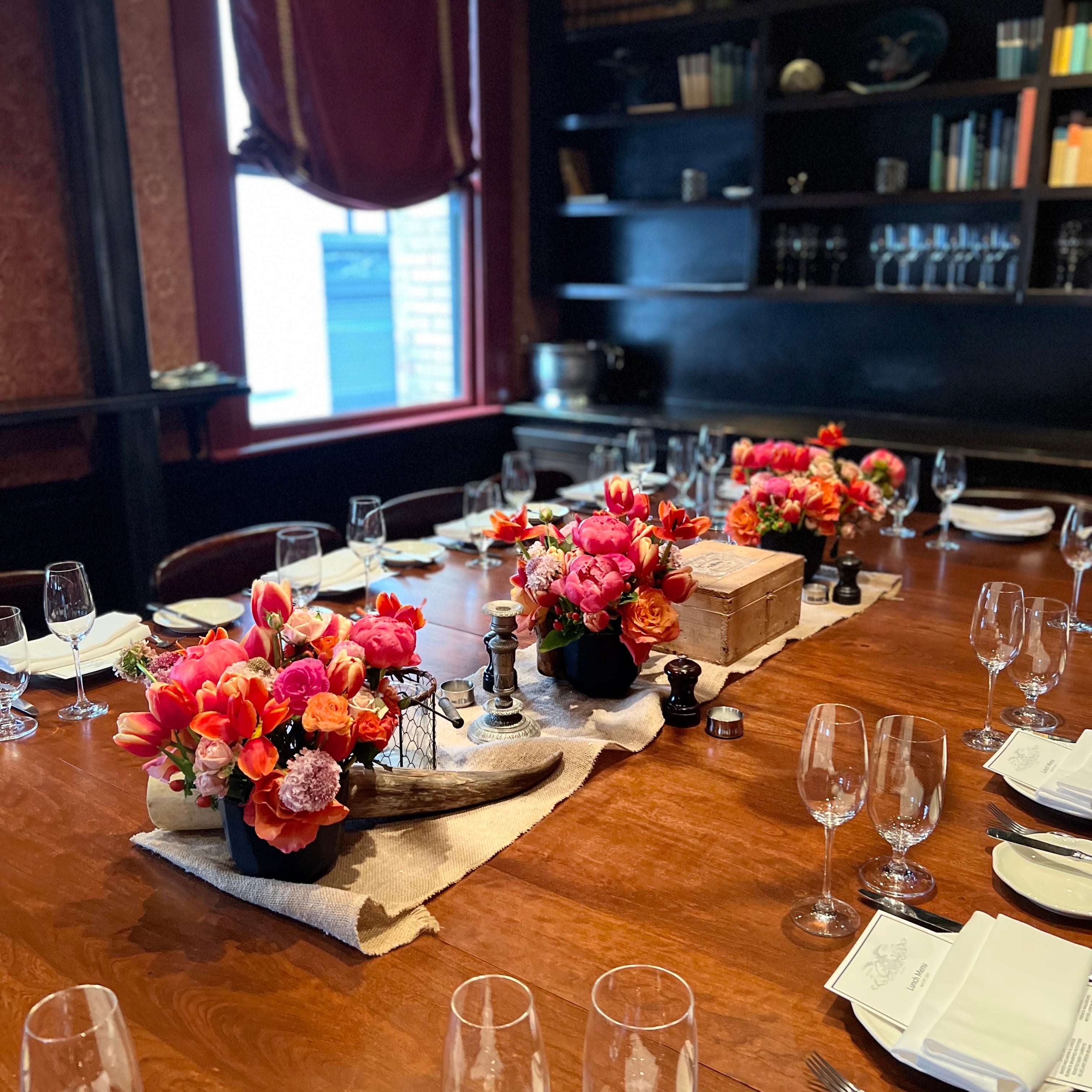 RADIAL TABLESCAPE ACME FLORAL CO.