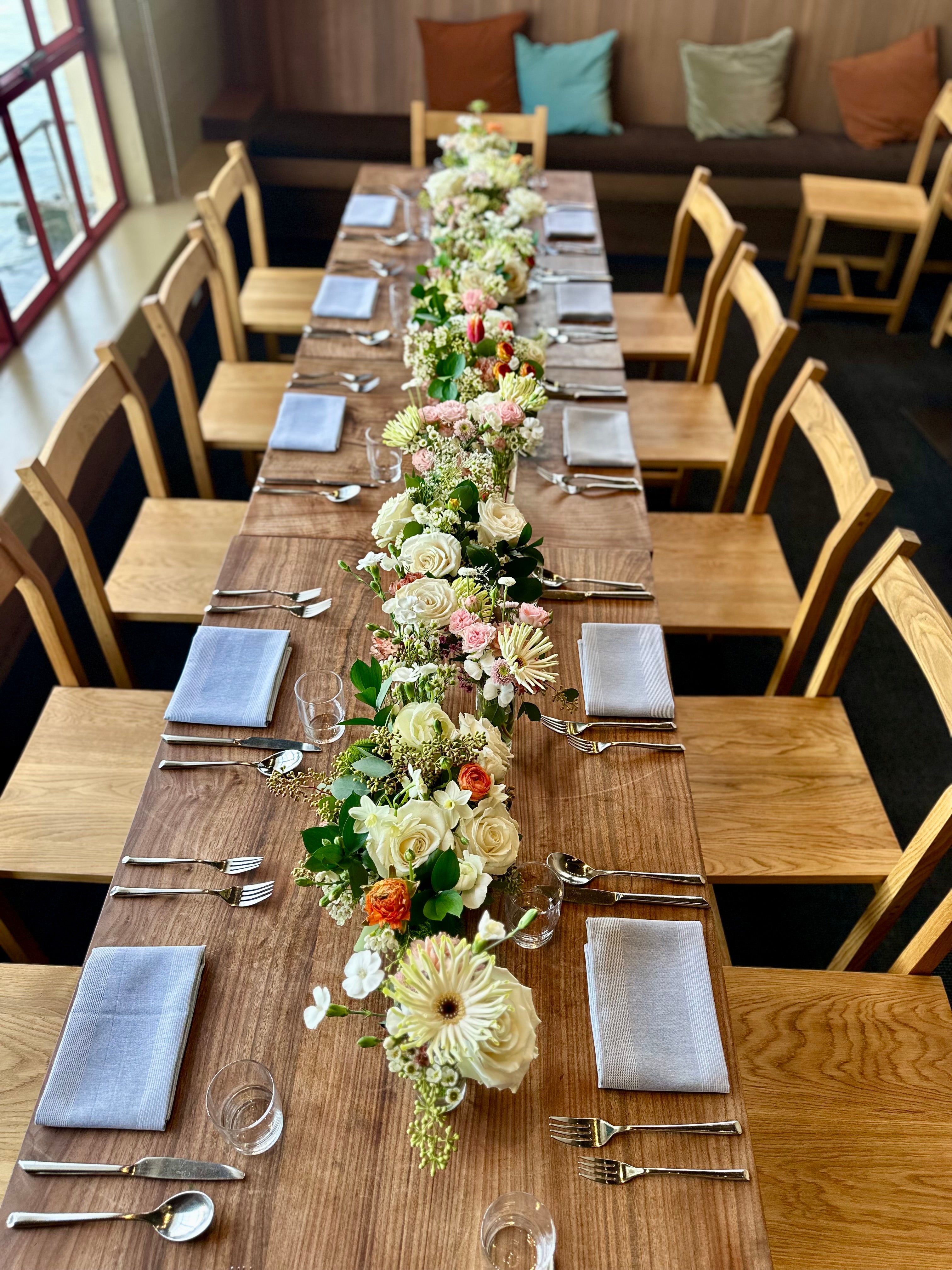 LINEAR TABLESCAPE ACME FLORAL CO.