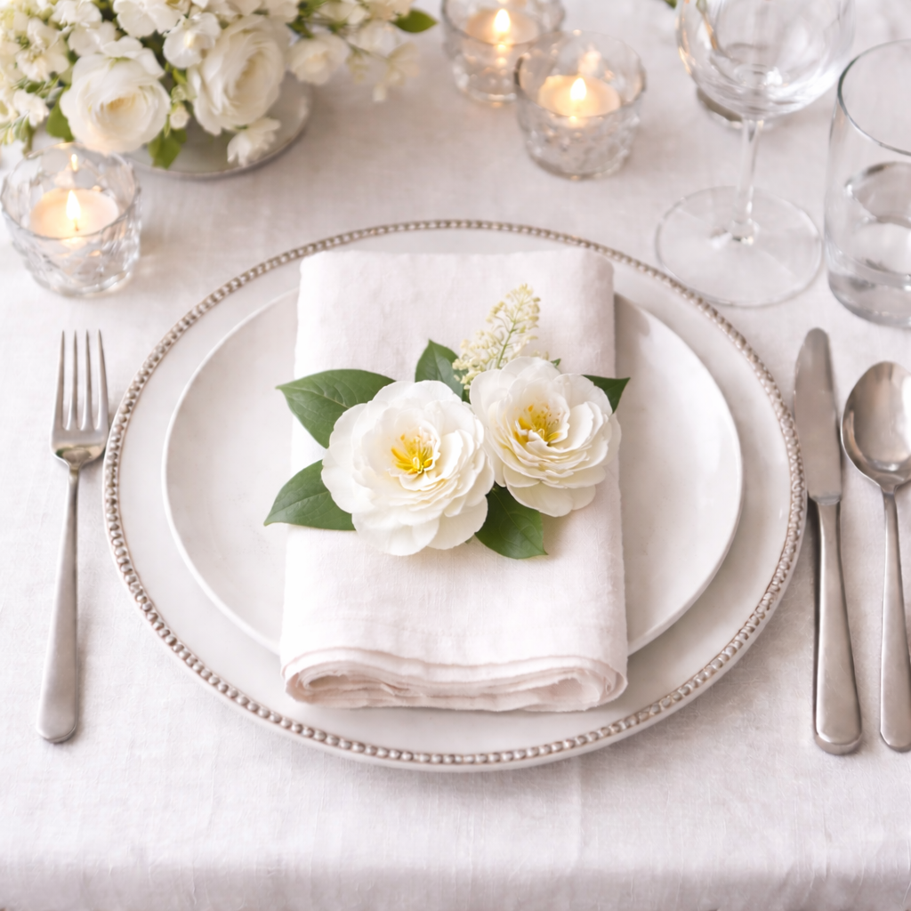 PLACE SETTING FLORALS ACME FLORAL CO.
