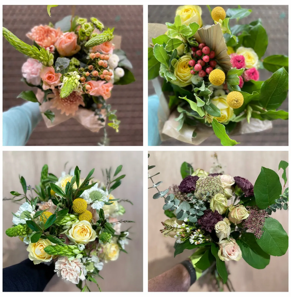 HAND-WRAPPED BOUQUET ACME FLORAL CO.