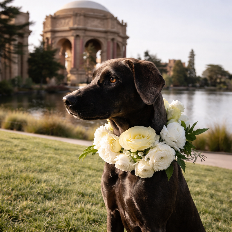 PUPPER COLLAR ACME FLORAL CO.