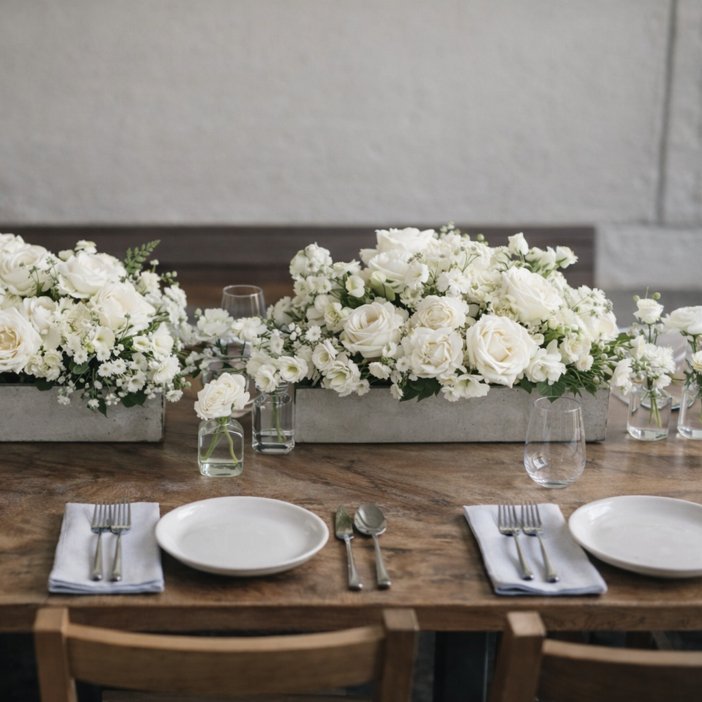 LINEAR TABLESCAPE ACME FLORAL CO.