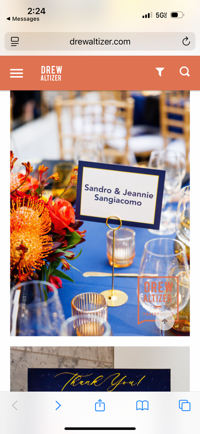 there is a thousand different ways to dress the table for your event. Set the mood and make an effort