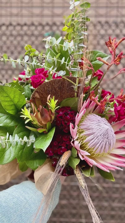 HAND-WRAPPED BOUQUET ACME FLORAL CO.